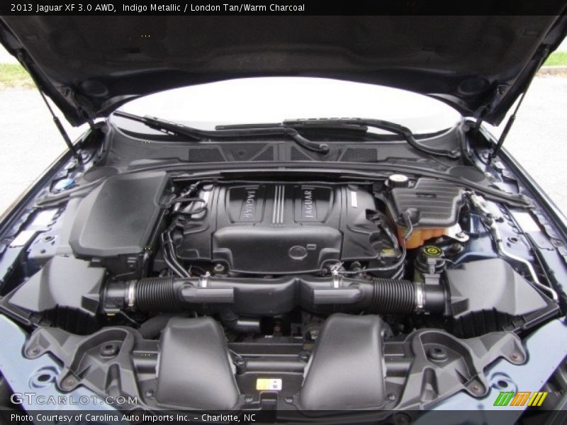  2013 XF 3.0 AWD Engine - 3.0 Liter Supercharged DOHC 24-Valve VVT V6