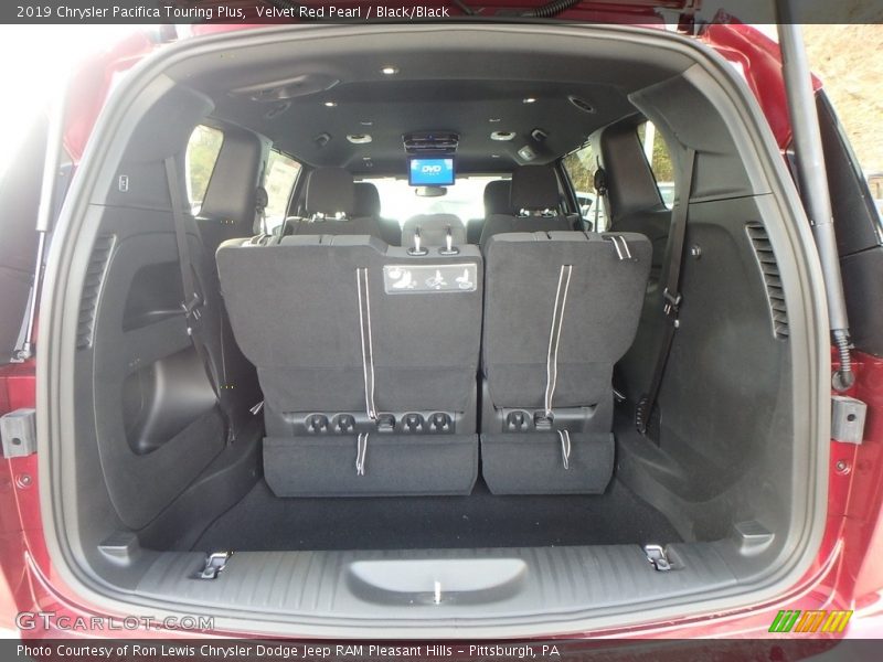 Velvet Red Pearl / Black/Black 2019 Chrysler Pacifica Touring Plus