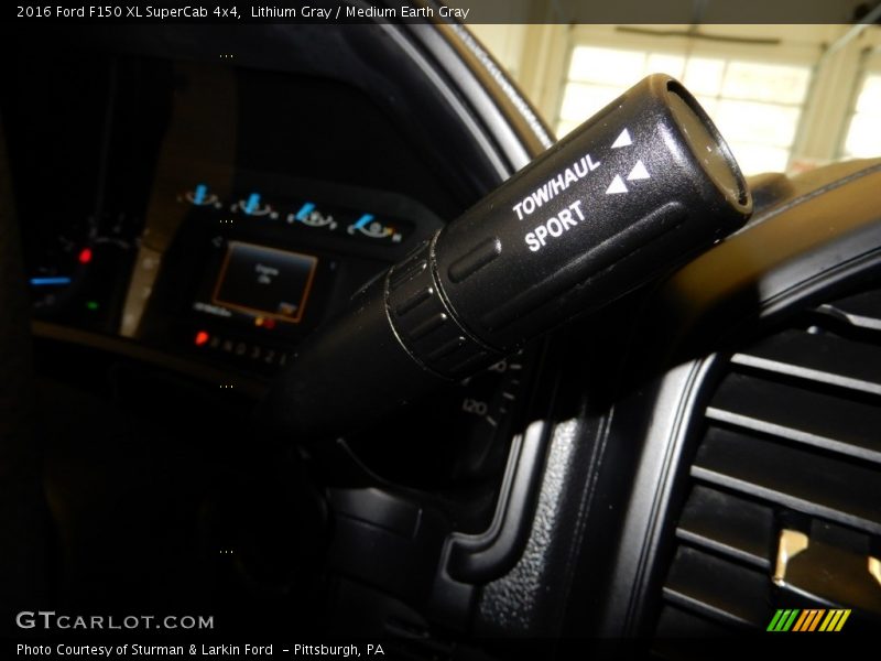 Lithium Gray / Medium Earth Gray 2016 Ford F150 XL SuperCab 4x4