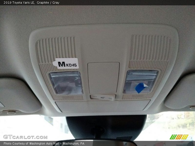 Graphite / Gray 2019 Toyota Yaris LE
