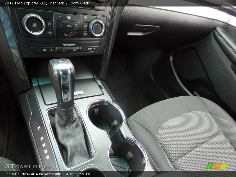 Magnetic / Ebony Black 2017 Ford Explorer XLT