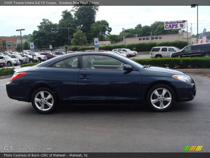 Oceanus Blue Pearl / Ivory 2006 Toyota Solara SLE V6 Coupe