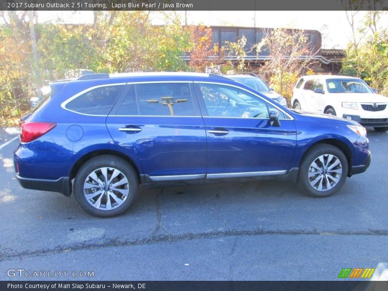 Lapis Blue Pearl / Java Brown 2017 Subaru Outback 2.5i Touring