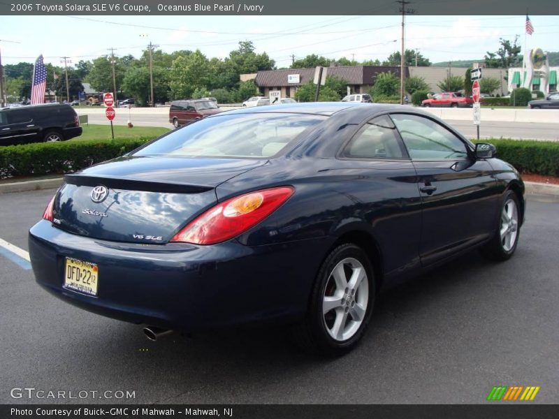 Oceanus Blue Pearl / Ivory 2006 Toyota Solara SLE V6 Coupe