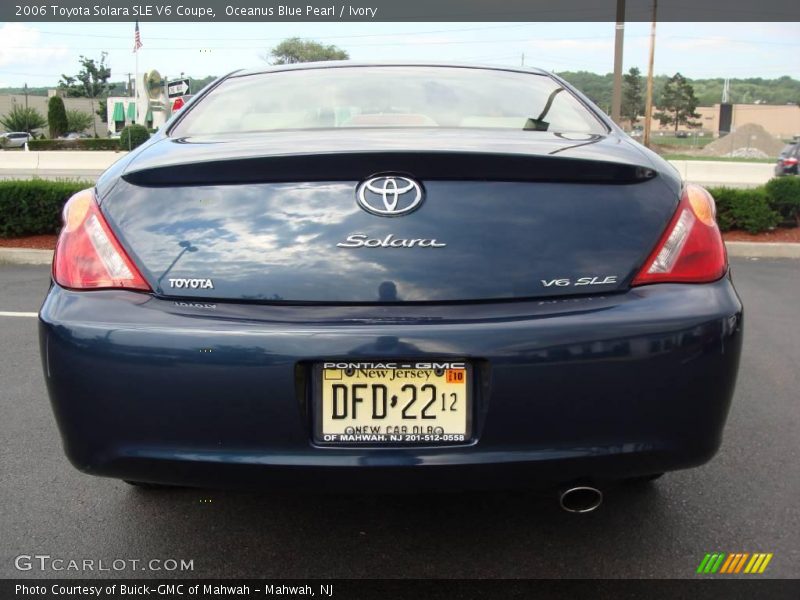 Oceanus Blue Pearl / Ivory 2006 Toyota Solara SLE V6 Coupe