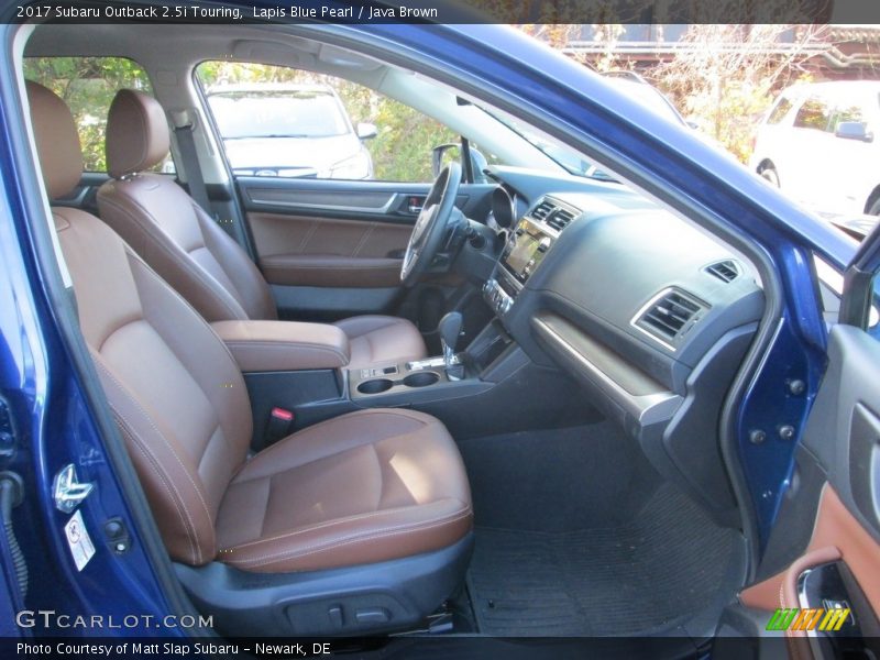 Lapis Blue Pearl / Java Brown 2017 Subaru Outback 2.5i Touring