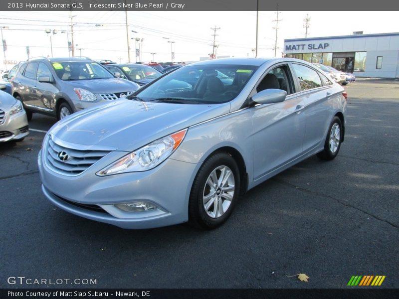 Iridescent Silver Blue Pearl / Gray 2013 Hyundai Sonata GLS