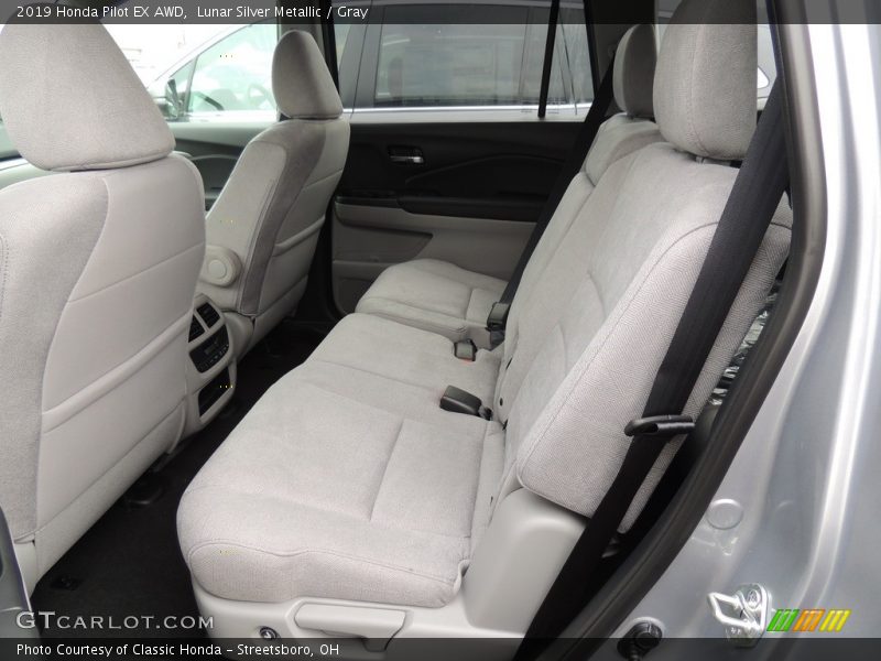 Rear Seat of 2019 Pilot EX AWD