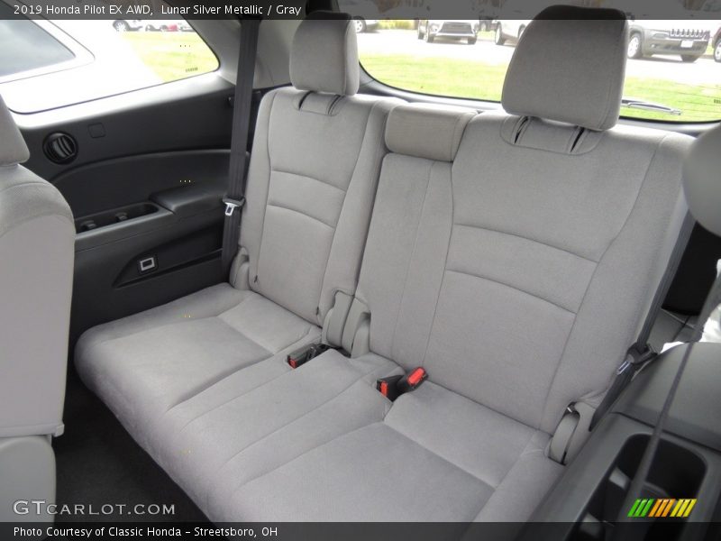 Rear Seat of 2019 Pilot EX AWD