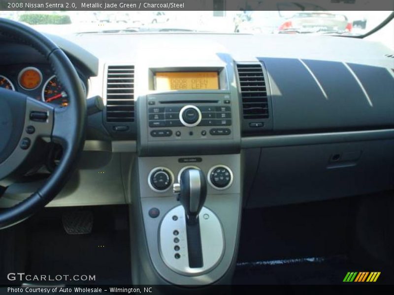 Metallic Jade Green / Charcoal/Steel 2008 Nissan Sentra 2.0
