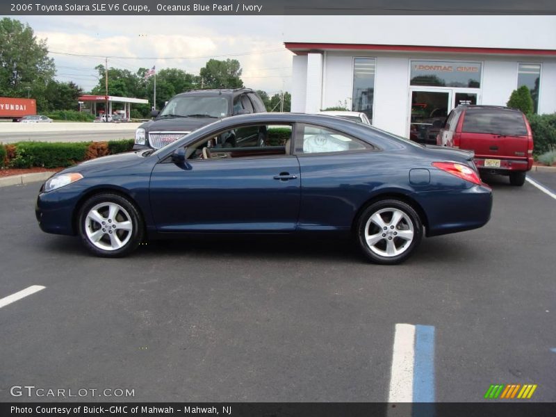 Oceanus Blue Pearl / Ivory 2006 Toyota Solara SLE V6 Coupe
