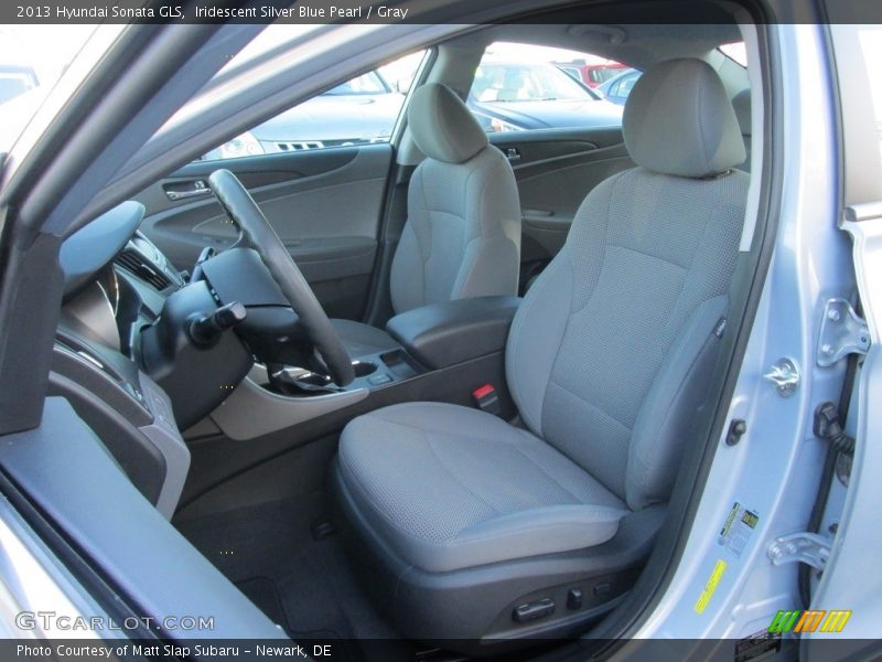 Iridescent Silver Blue Pearl / Gray 2013 Hyundai Sonata GLS