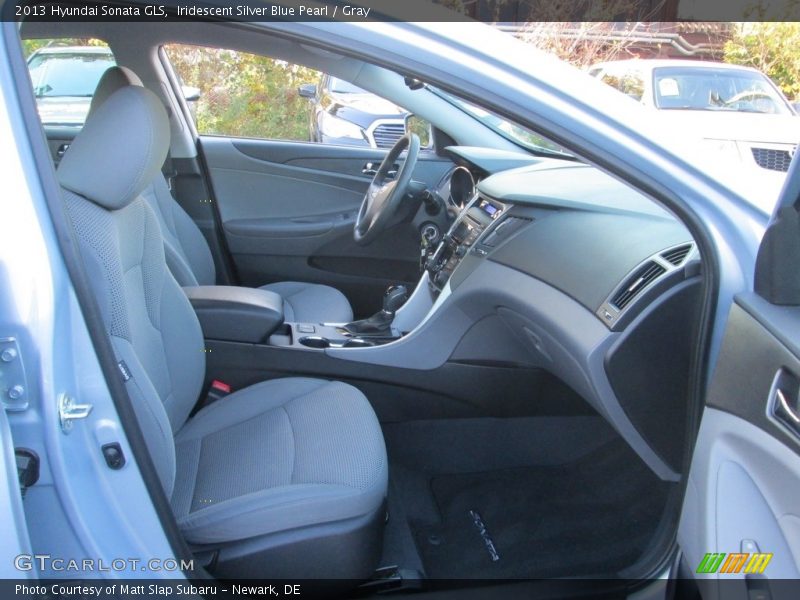 Iridescent Silver Blue Pearl / Gray 2013 Hyundai Sonata GLS