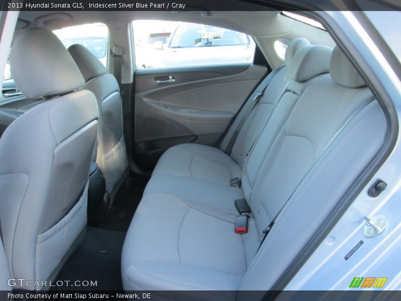 Iridescent Silver Blue Pearl / Gray 2013 Hyundai Sonata GLS
