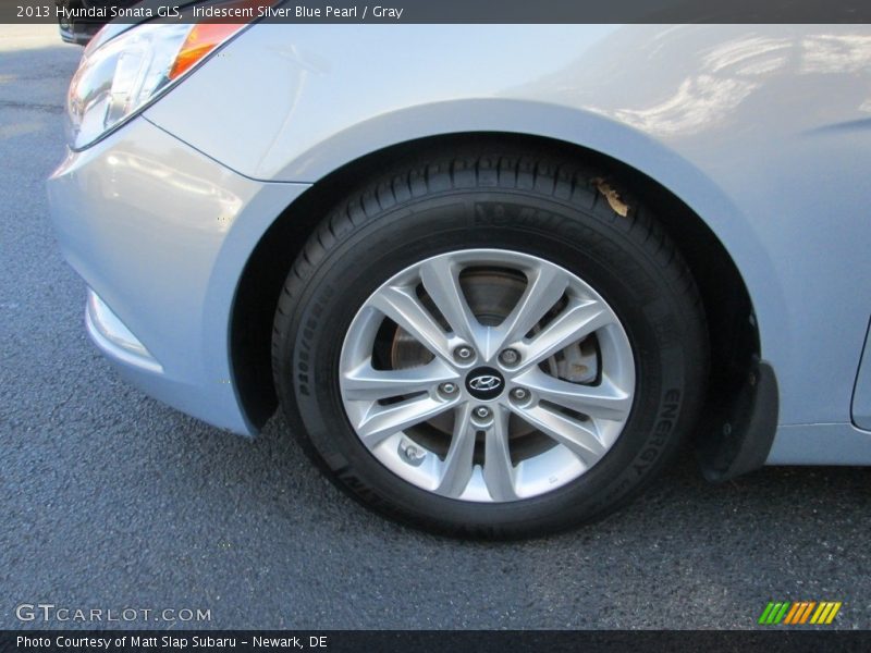 Iridescent Silver Blue Pearl / Gray 2013 Hyundai Sonata GLS
