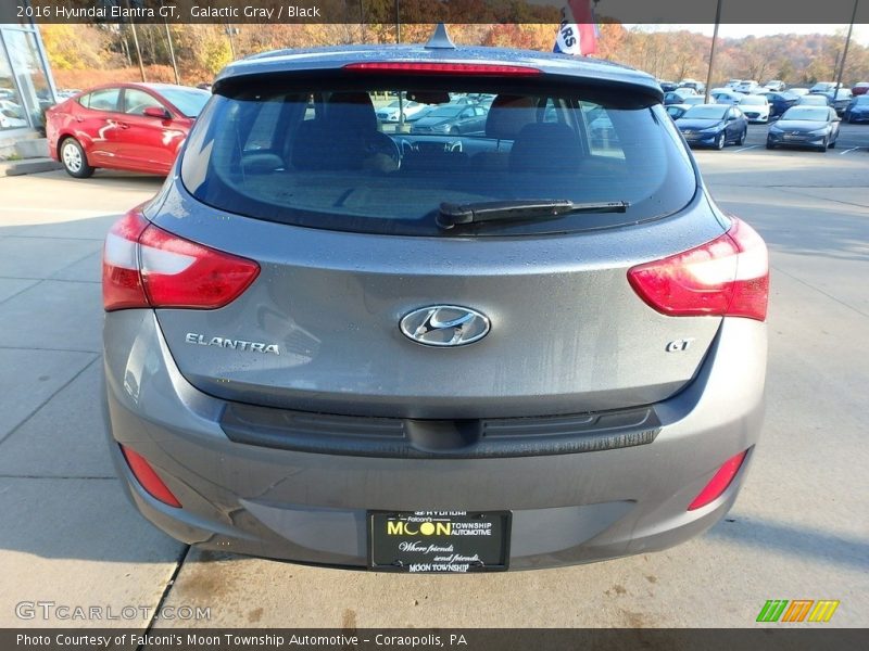Galactic Gray / Black 2016 Hyundai Elantra GT