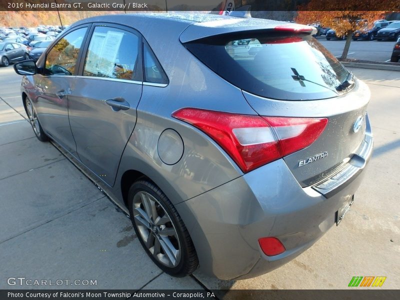 Galactic Gray / Black 2016 Hyundai Elantra GT