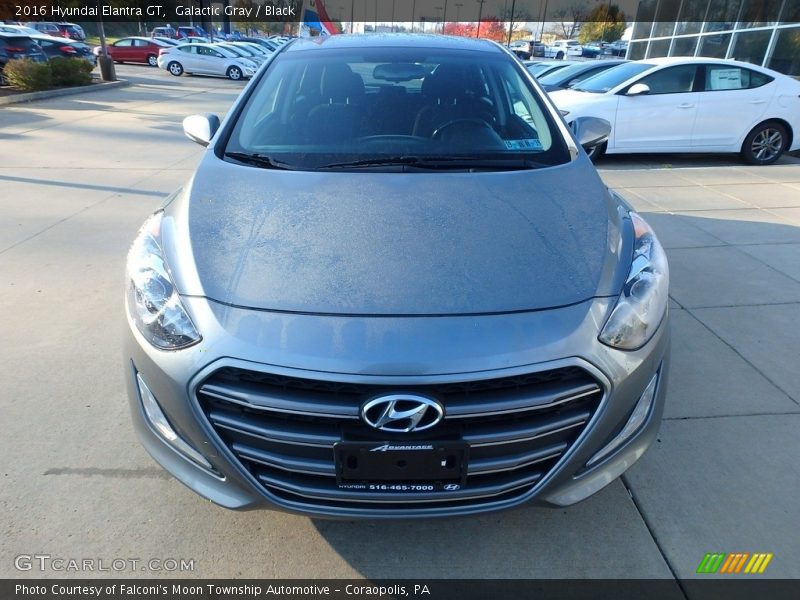 Galactic Gray / Black 2016 Hyundai Elantra GT