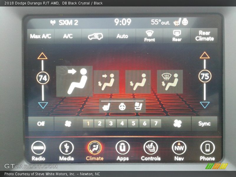 DB Black Crystal / Black 2018 Dodge Durango R/T AWD