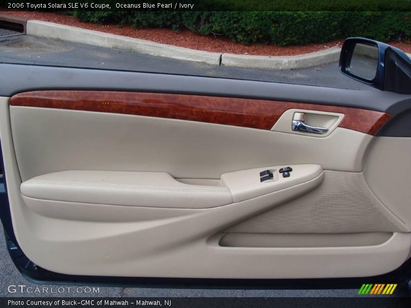 Oceanus Blue Pearl / Ivory 2006 Toyota Solara SLE V6 Coupe