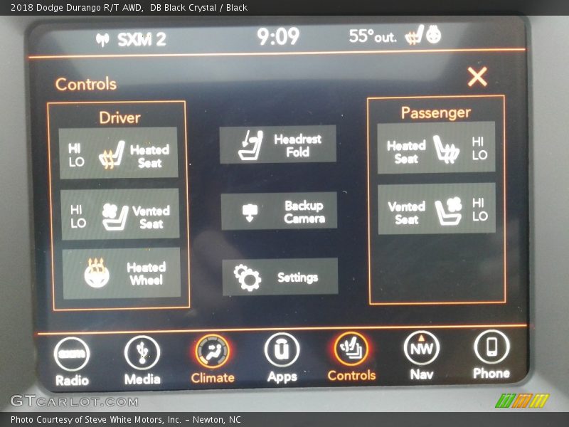 DB Black Crystal / Black 2018 Dodge Durango R/T AWD