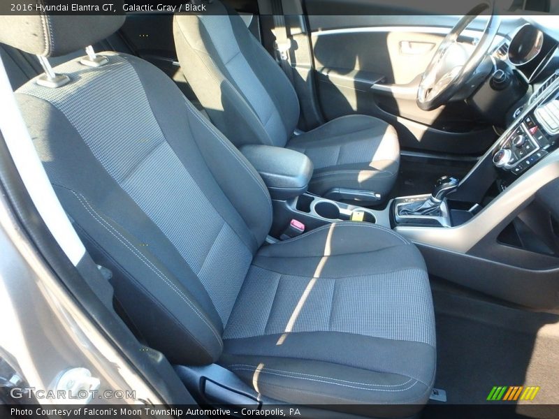 Galactic Gray / Black 2016 Hyundai Elantra GT