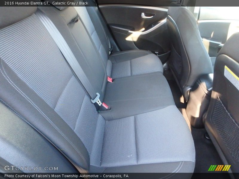 Galactic Gray / Black 2016 Hyundai Elantra GT