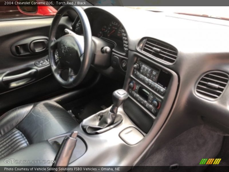 Torch Red / Black 2004 Chevrolet Corvette Z06