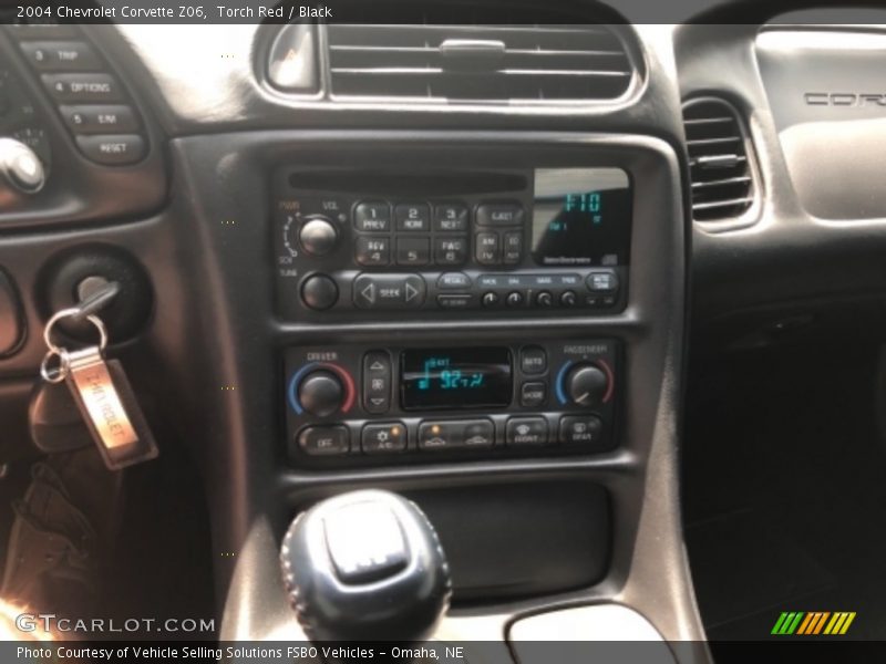 Torch Red / Black 2004 Chevrolet Corvette Z06