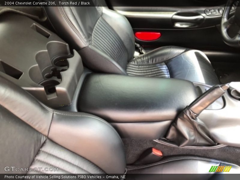 Torch Red / Black 2004 Chevrolet Corvette Z06