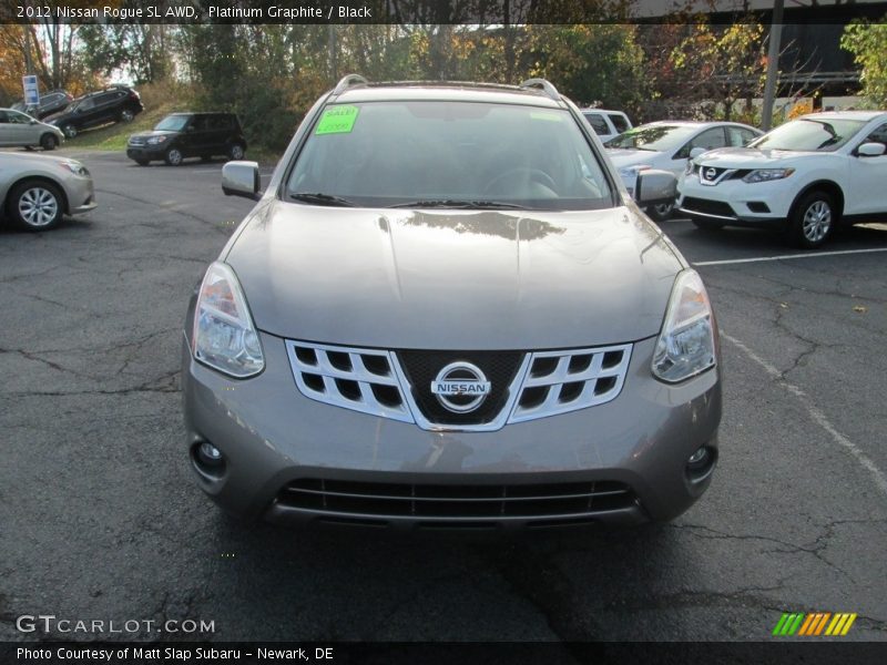 Platinum Graphite / Black 2012 Nissan Rogue SL AWD