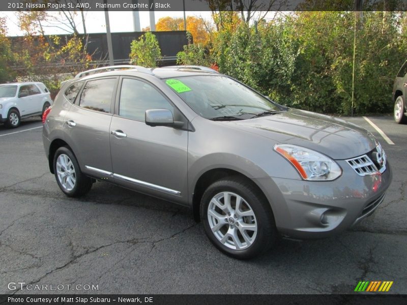 Platinum Graphite / Black 2012 Nissan Rogue SL AWD