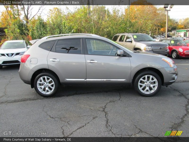 Platinum Graphite / Black 2012 Nissan Rogue SL AWD