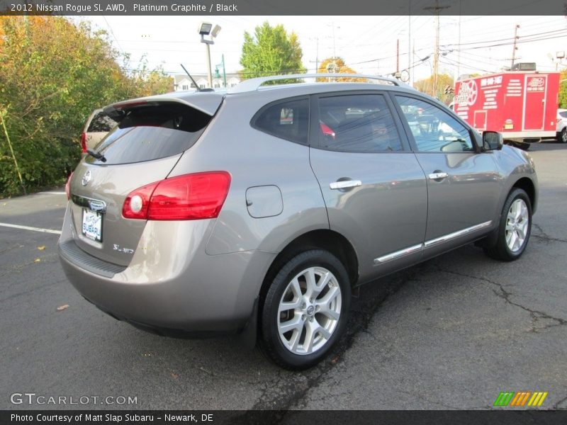 Platinum Graphite / Black 2012 Nissan Rogue SL AWD
