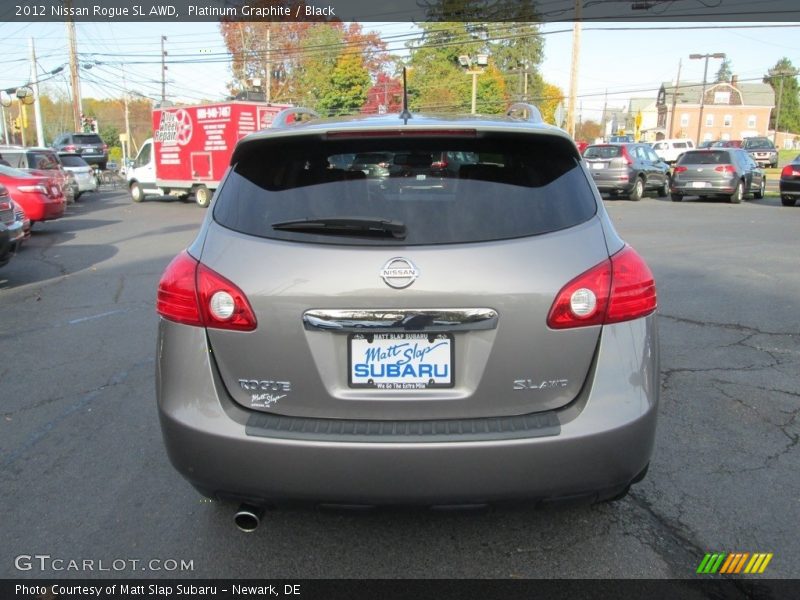 Platinum Graphite / Black 2012 Nissan Rogue SL AWD