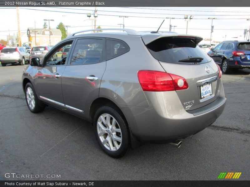 Platinum Graphite / Black 2012 Nissan Rogue SL AWD