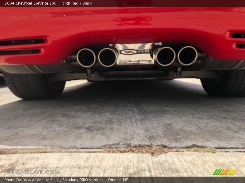 Torch Red / Black 2004 Chevrolet Corvette Z06