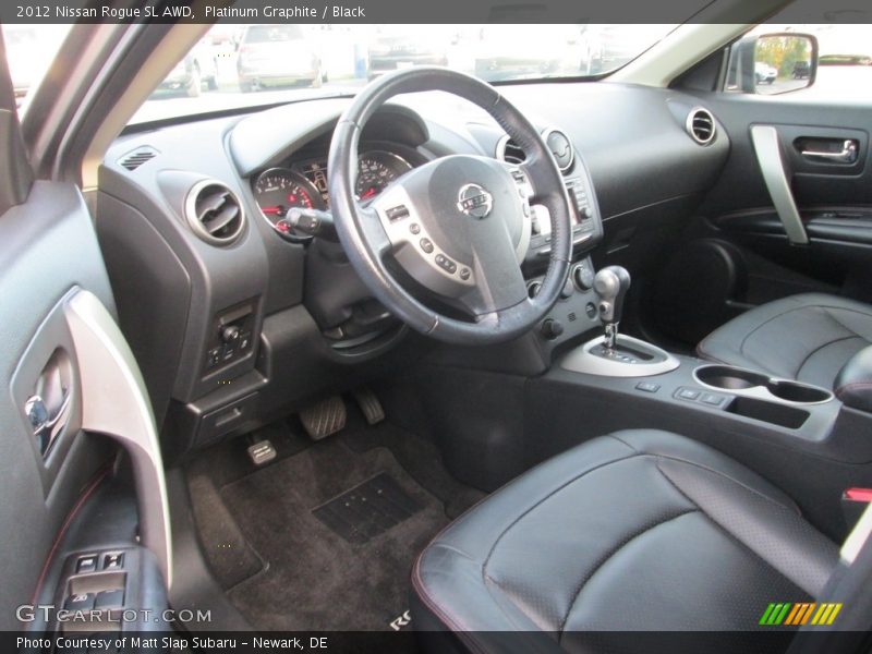 Platinum Graphite / Black 2012 Nissan Rogue SL AWD