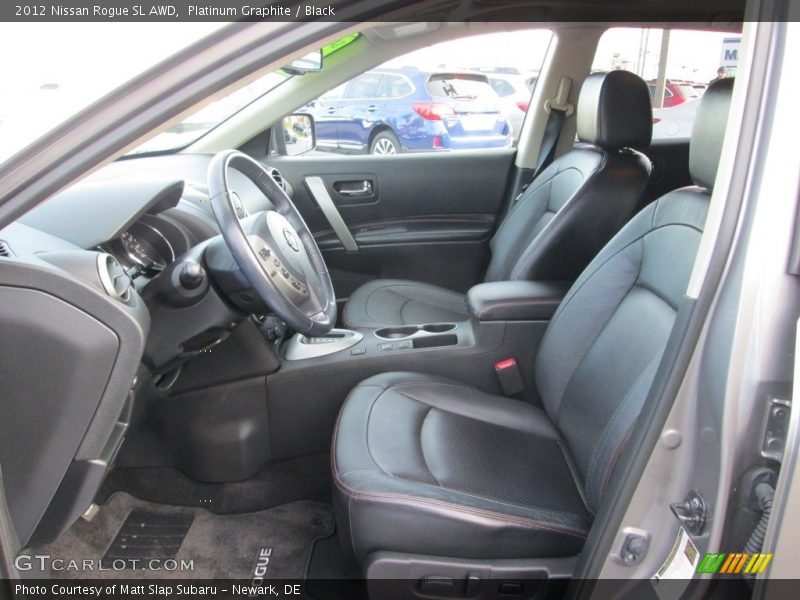 Platinum Graphite / Black 2012 Nissan Rogue SL AWD