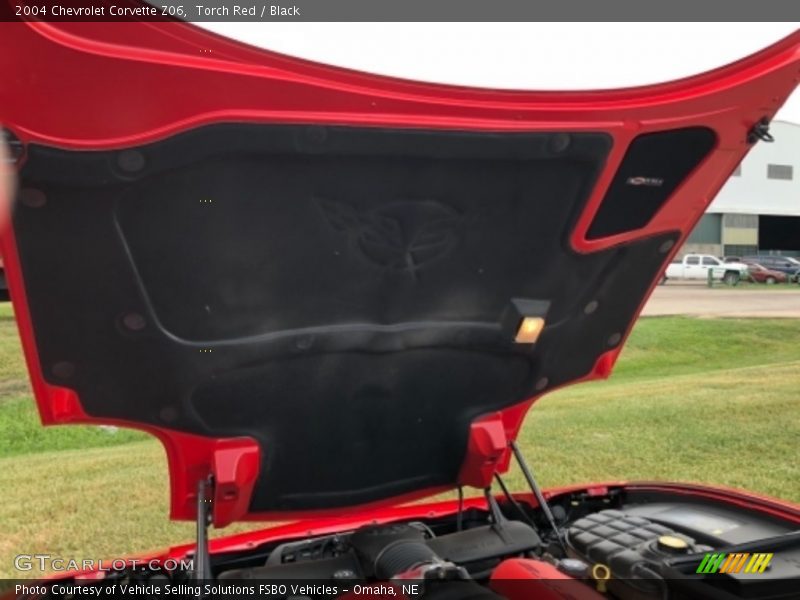 Torch Red / Black 2004 Chevrolet Corvette Z06