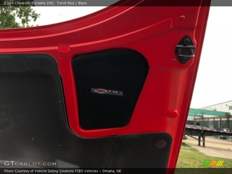 Torch Red / Black 2004 Chevrolet Corvette Z06