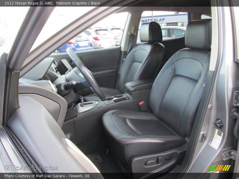 Platinum Graphite / Black 2012 Nissan Rogue SL AWD