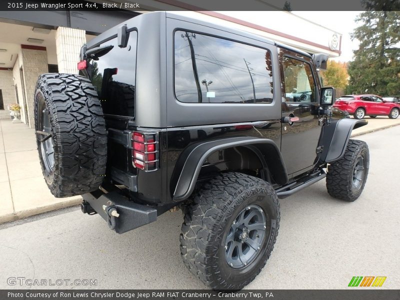 Black / Black 2015 Jeep Wrangler Sport 4x4
