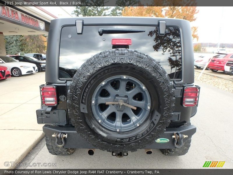 Black / Black 2015 Jeep Wrangler Sport 4x4