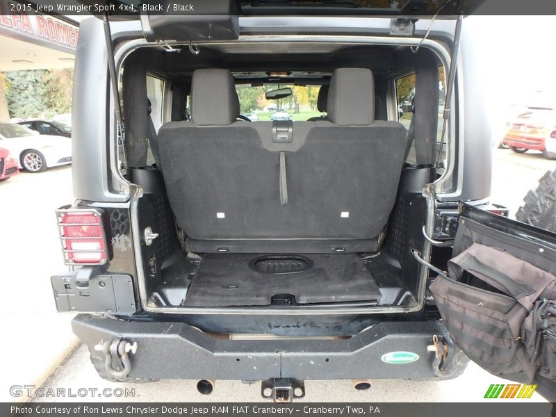 Black / Black 2015 Jeep Wrangler Sport 4x4