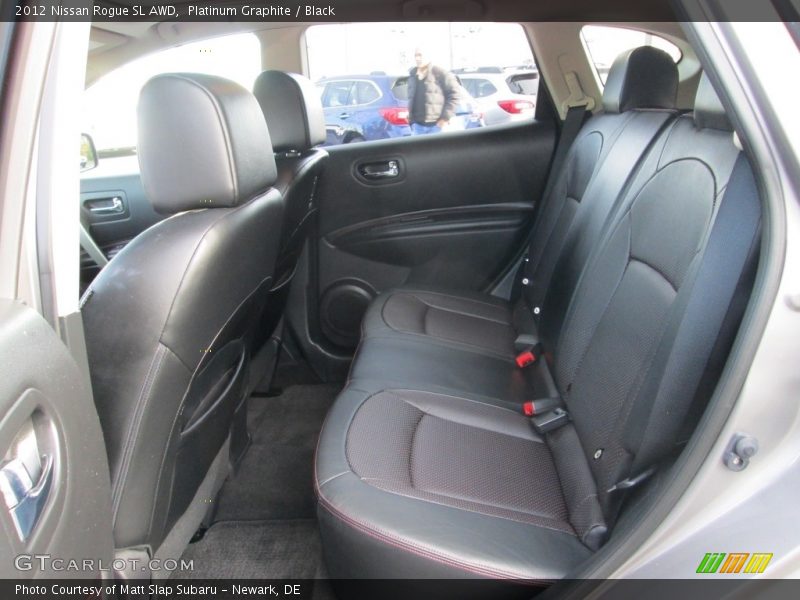 Platinum Graphite / Black 2012 Nissan Rogue SL AWD