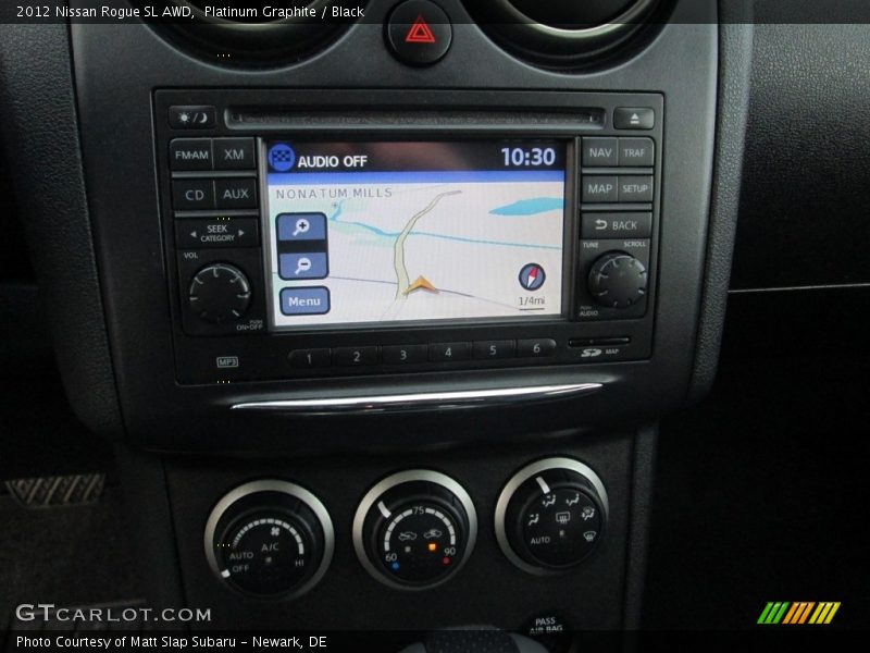 Platinum Graphite / Black 2012 Nissan Rogue SL AWD