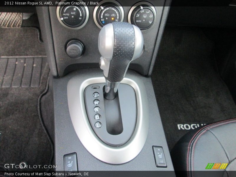 Platinum Graphite / Black 2012 Nissan Rogue SL AWD
