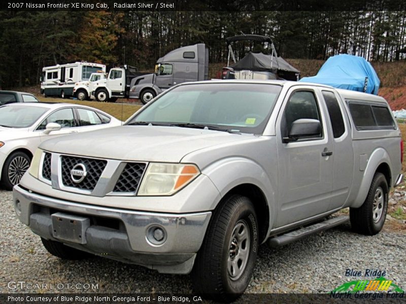 Radiant Silver / Steel 2007 Nissan Frontier XE King Cab