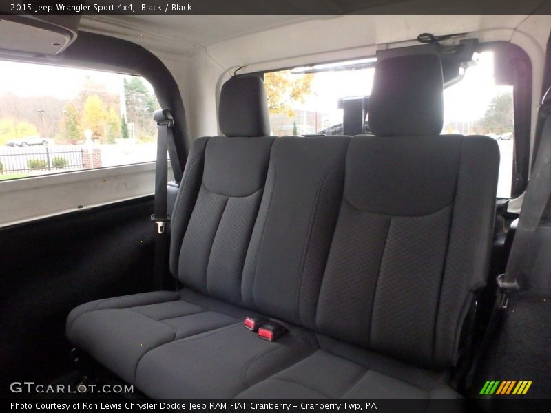 Black / Black 2015 Jeep Wrangler Sport 4x4